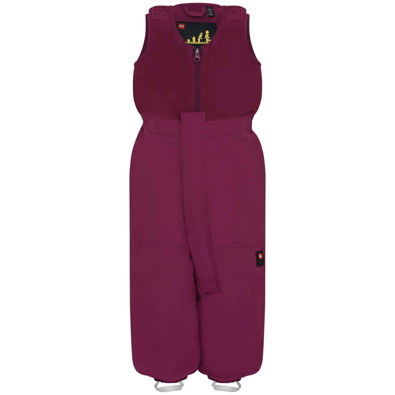 LEGO Iconic ski pantalone, bordo