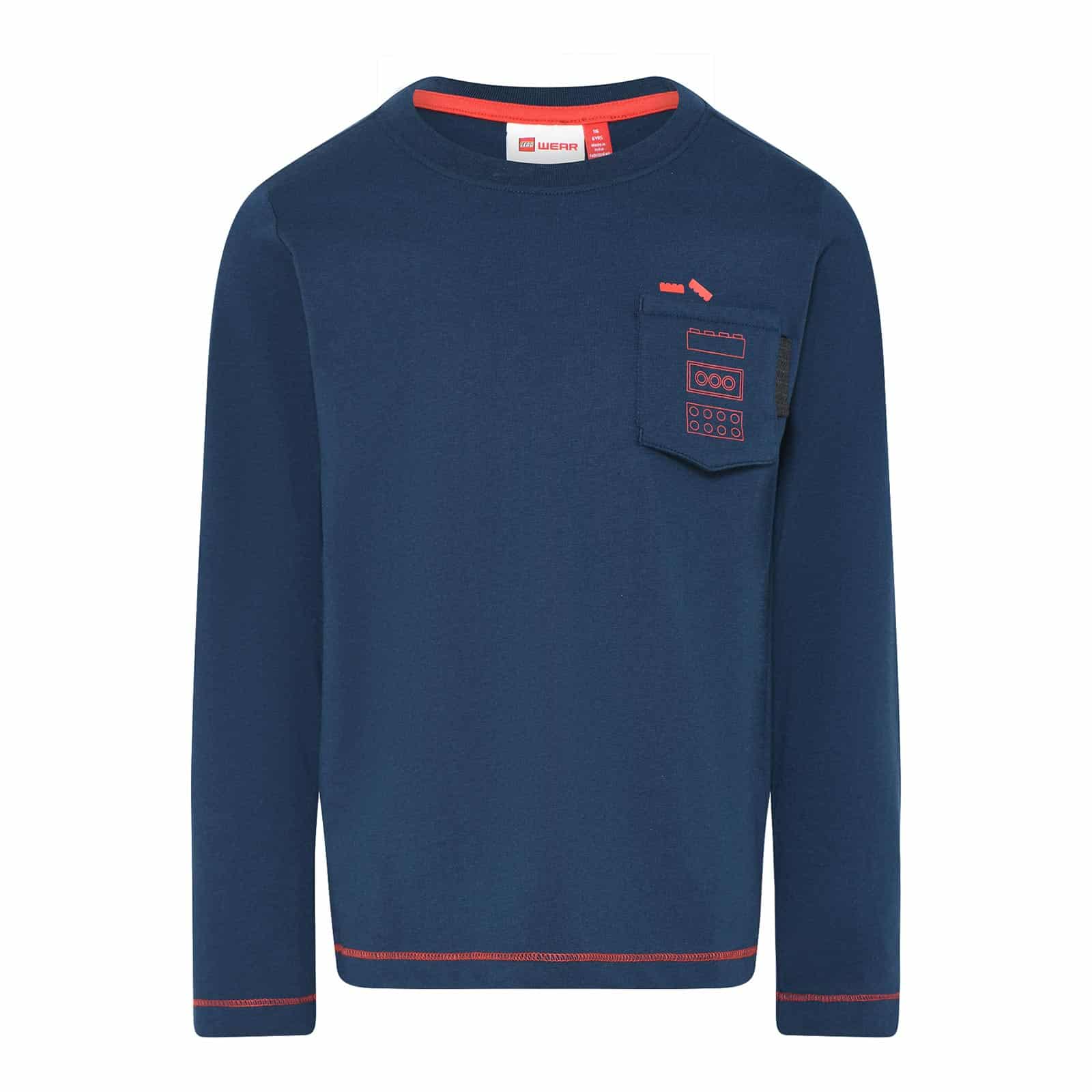 LEGO Iconic majica dugih rukava, teget