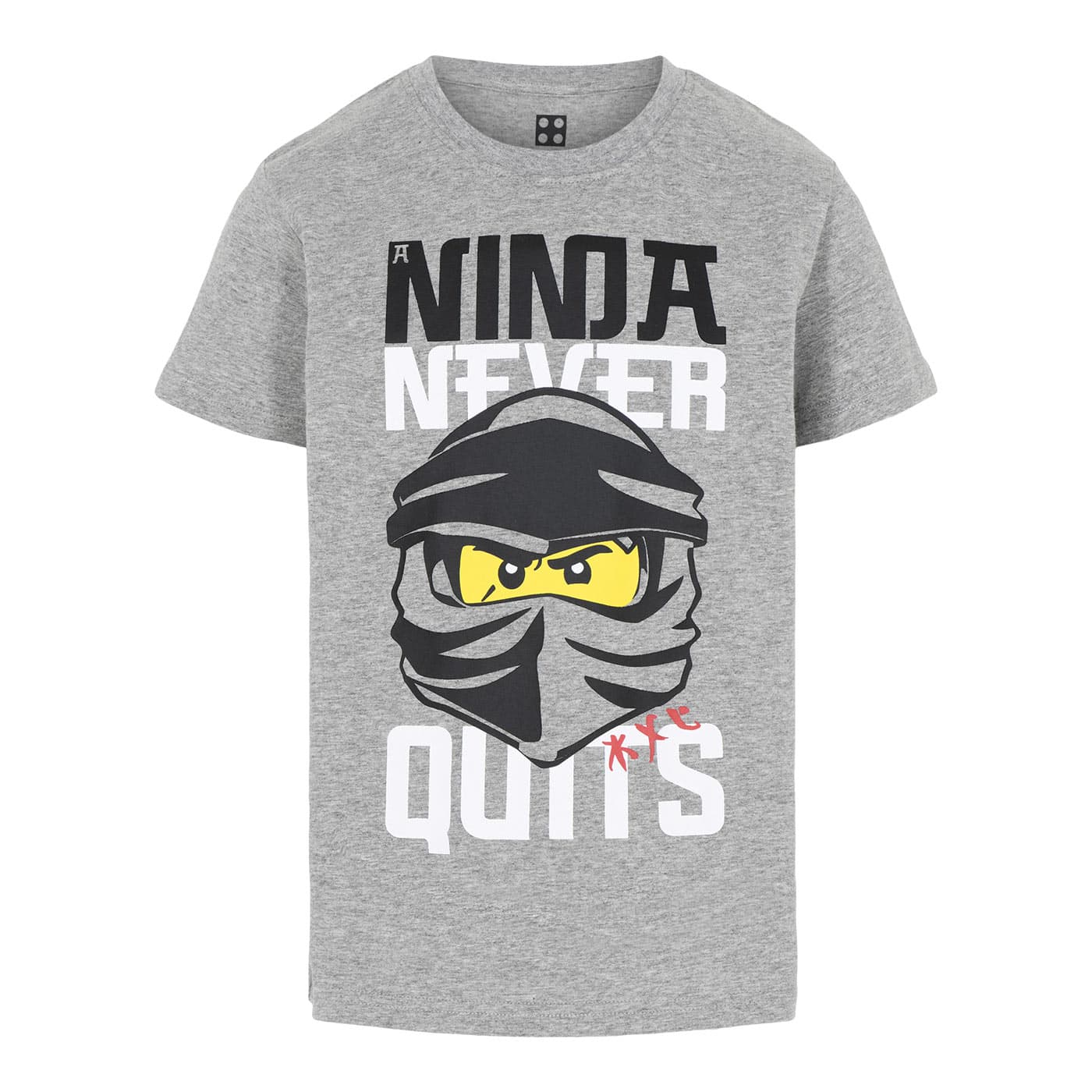 LEGO Ninjago majica kratkih rukava, siva melirana