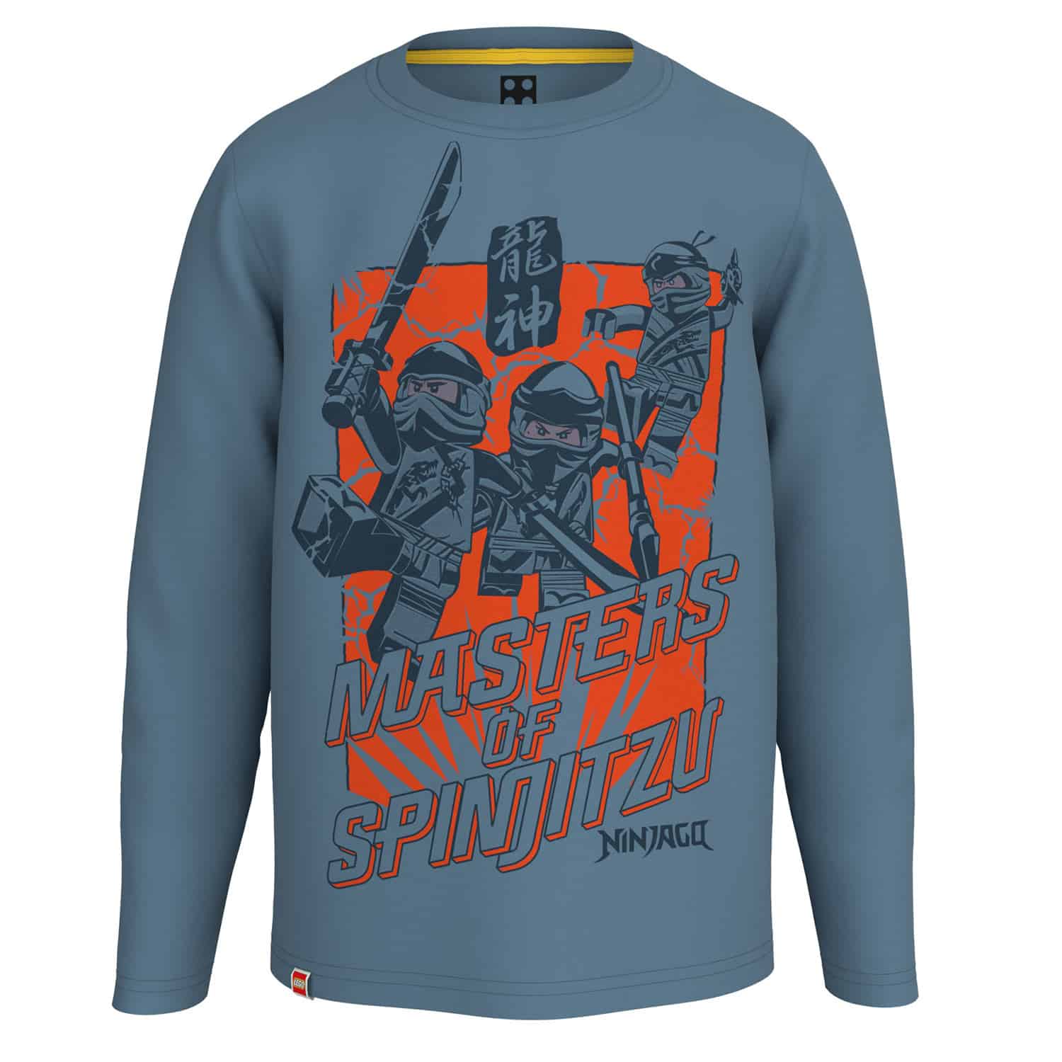 LEGO Ninjago majica dugih rukava, prašnjavo plava