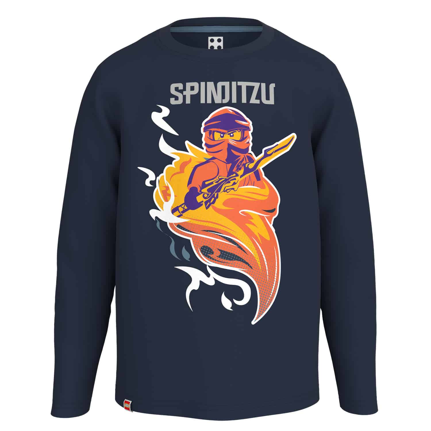 LEGO Ninjago majica dugih rukava, teget