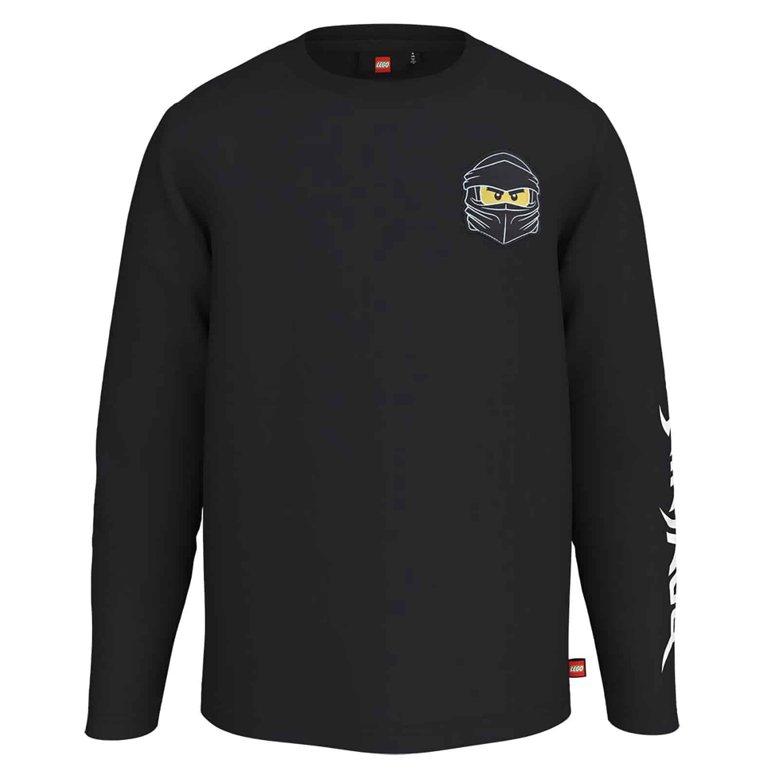 LEGO NINJAGO majica dugih rukava, crna