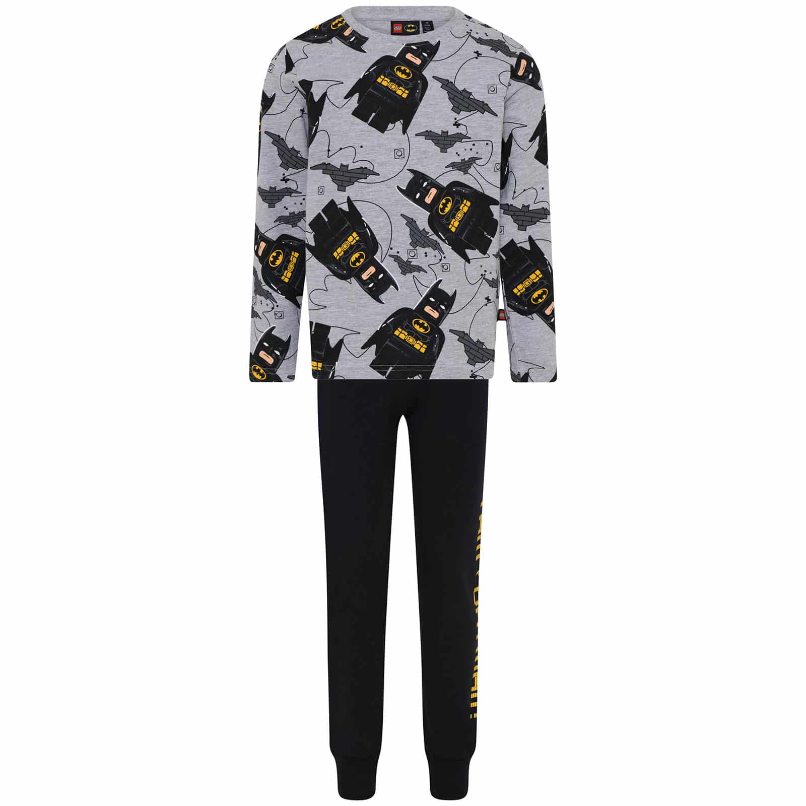 LEGO Batman Classic pidžama set, melirano siva