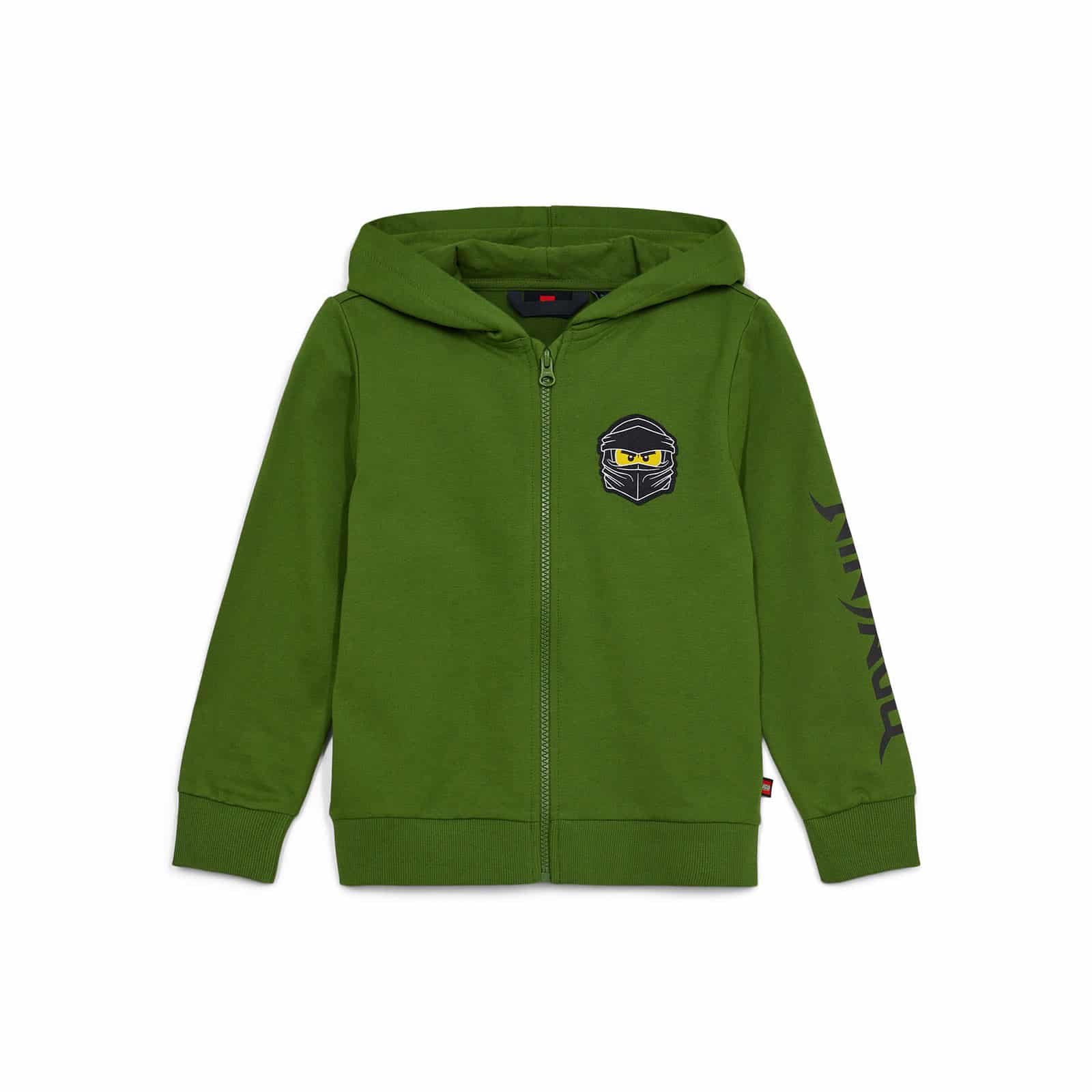 LEGO NINJAGO duks sa rajsferšlusom i kapuljačom, zelena