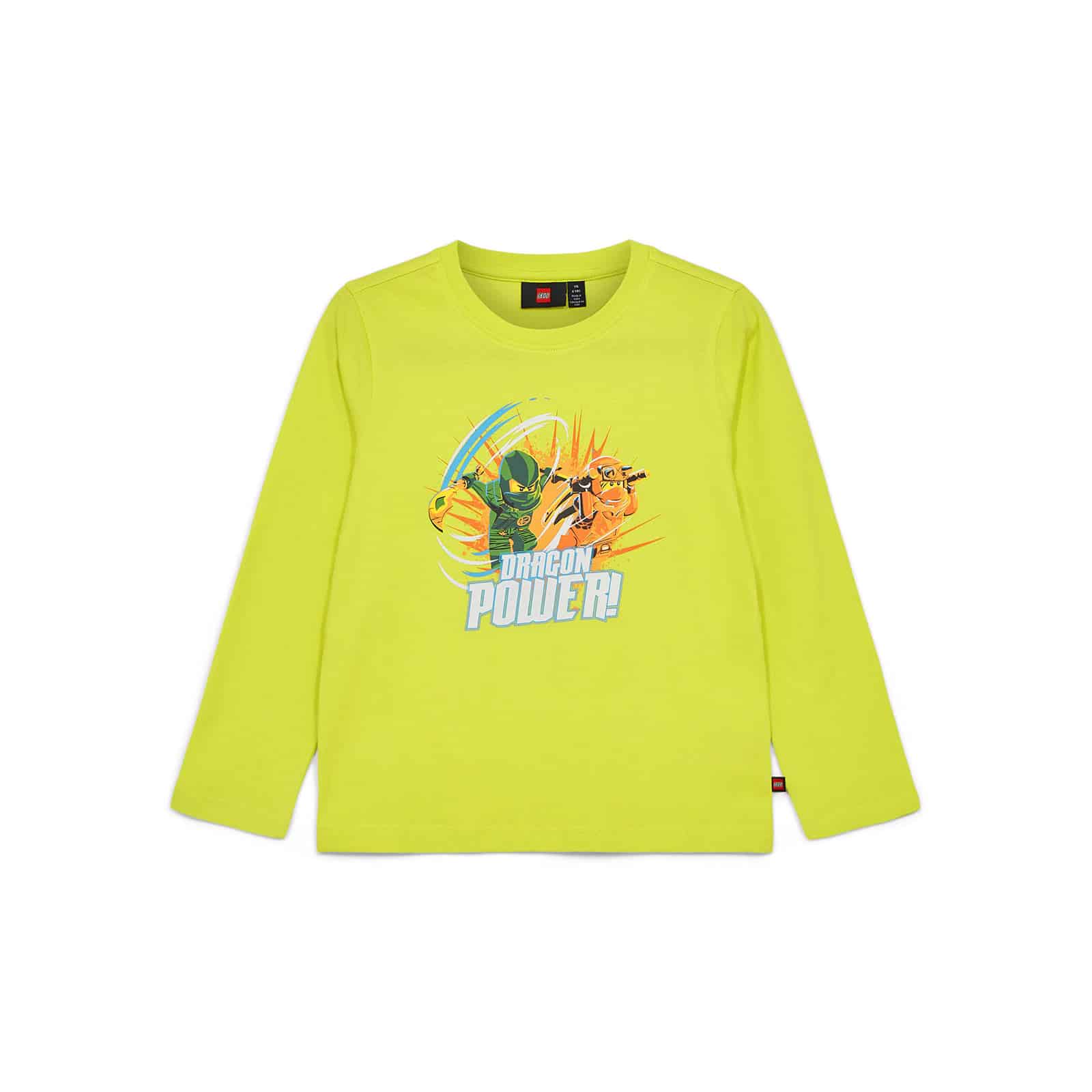 LEGO NINJAGO majica dugih rukava, žuta
