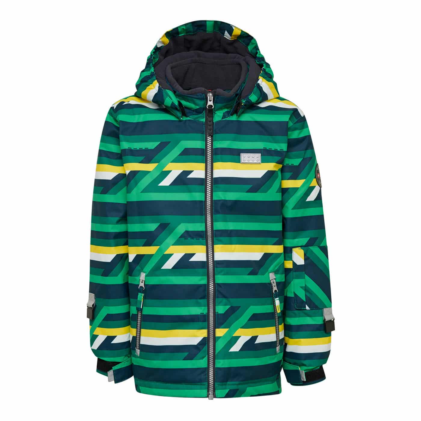 LEGO Iconic jakna, tamnozelena