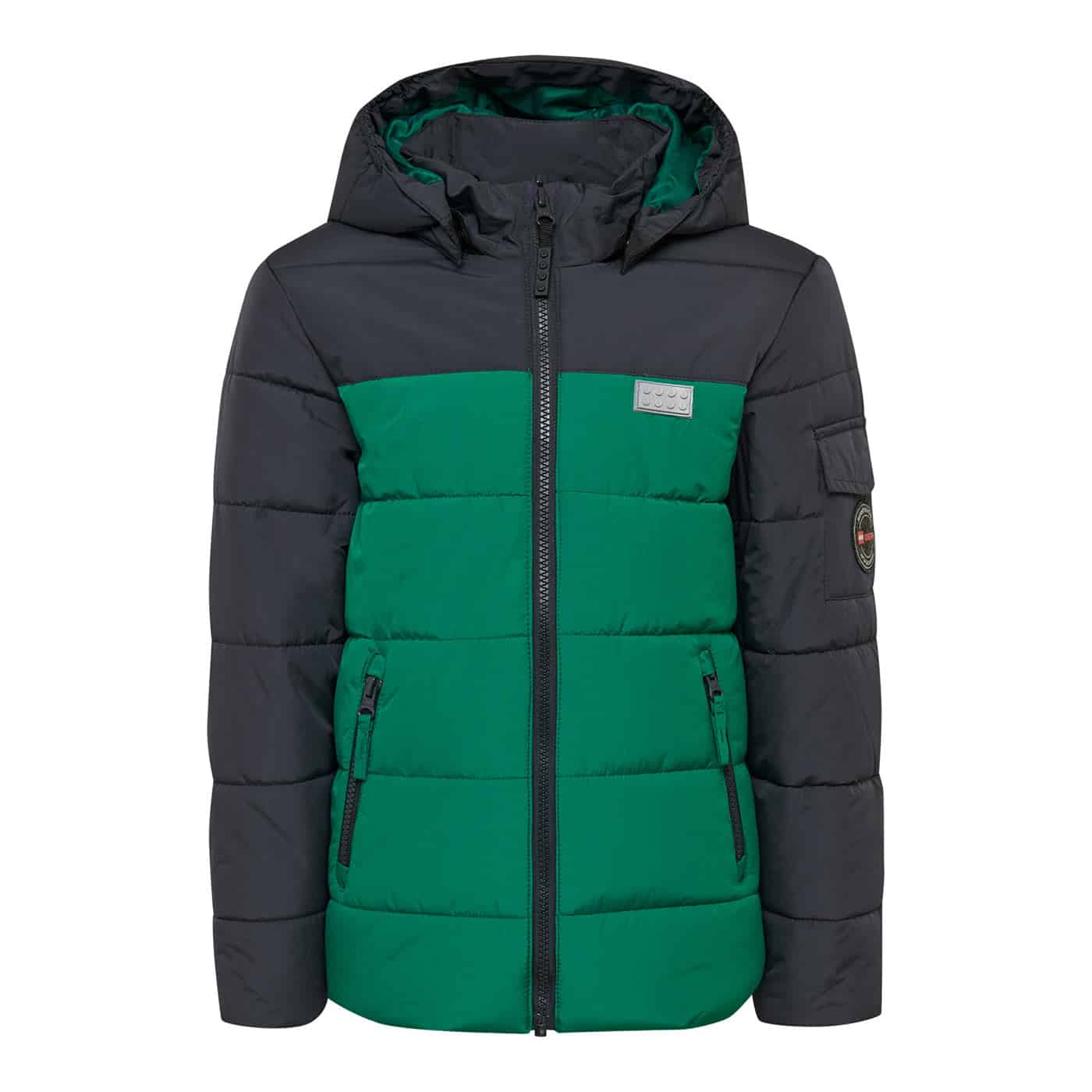 LEGO Iconic jakna, tamnozelena