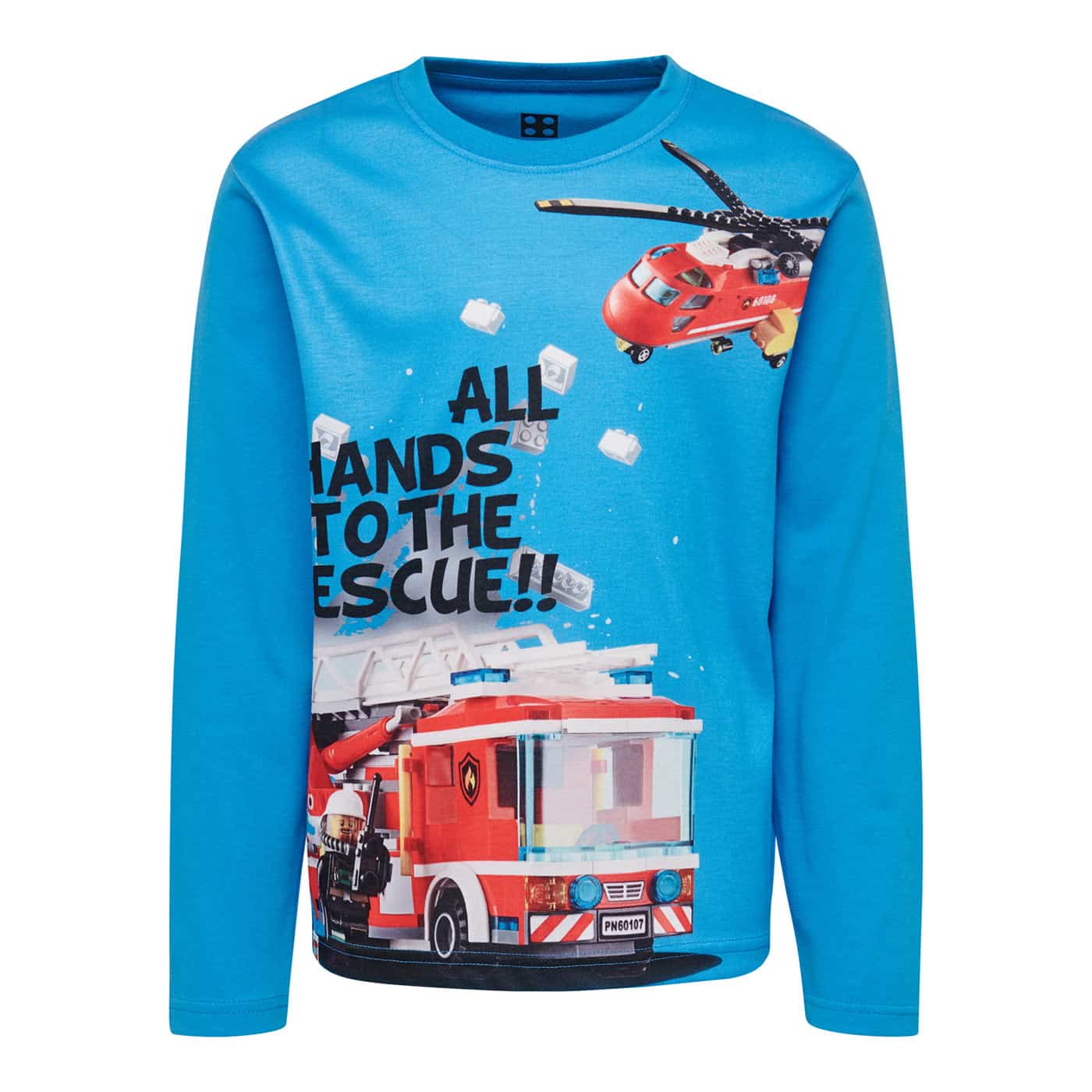 LEGO City majica, dug rukav, plava