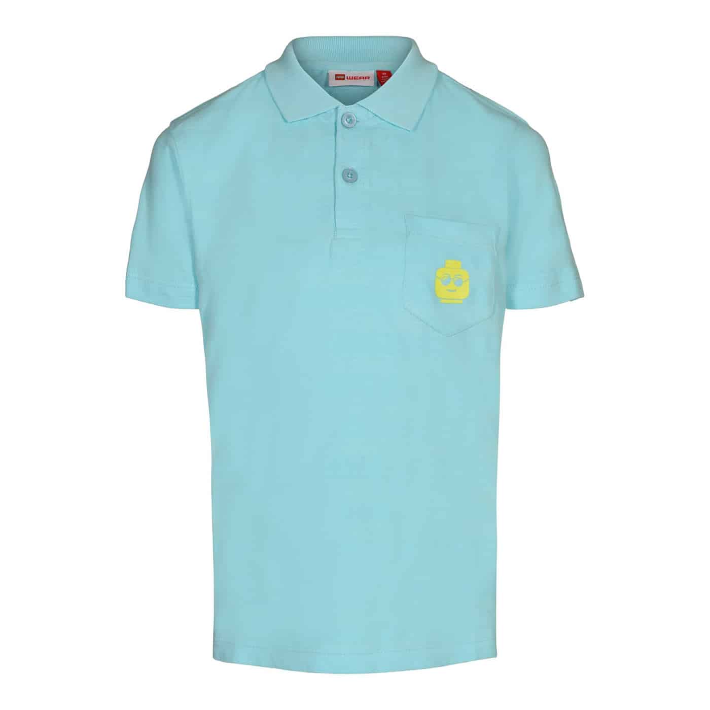 LEGO majica, kratak rukav, svetloplava, polo