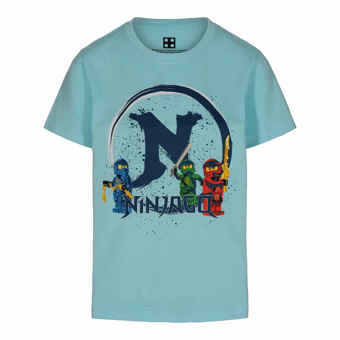 LEGO Ninjago majica, kratak rukav, svetloplava, za dečake
