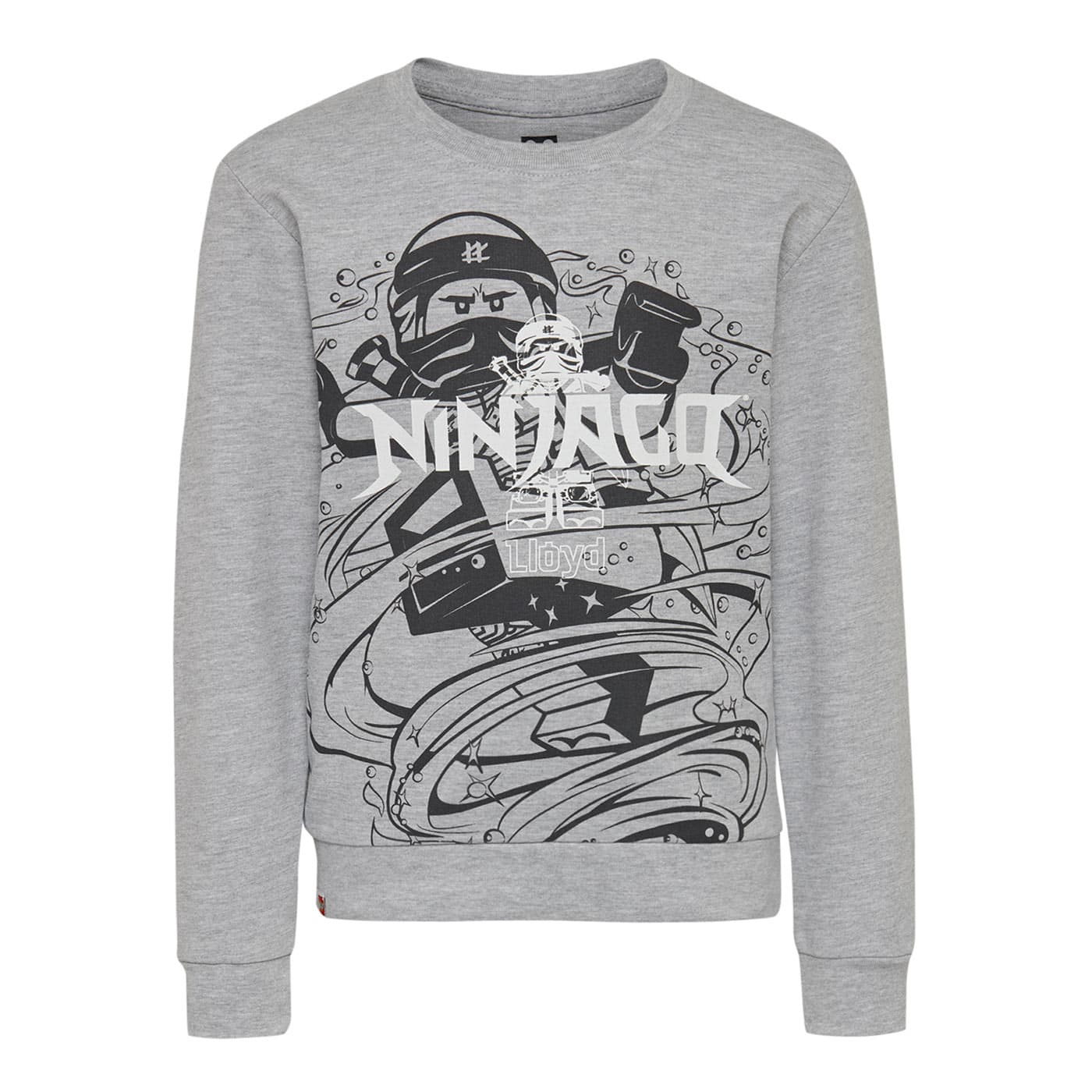LEGO Ninjago dukserica, siva, melirana, za dečake