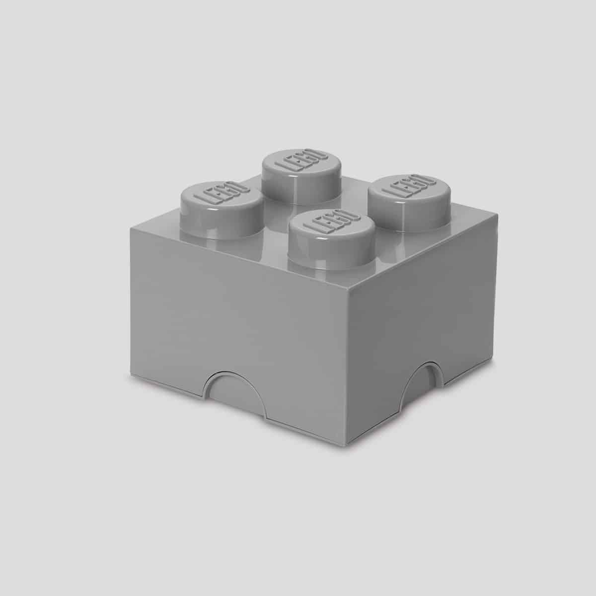 LEGO kutija za odlaganje (4): Kameno siva