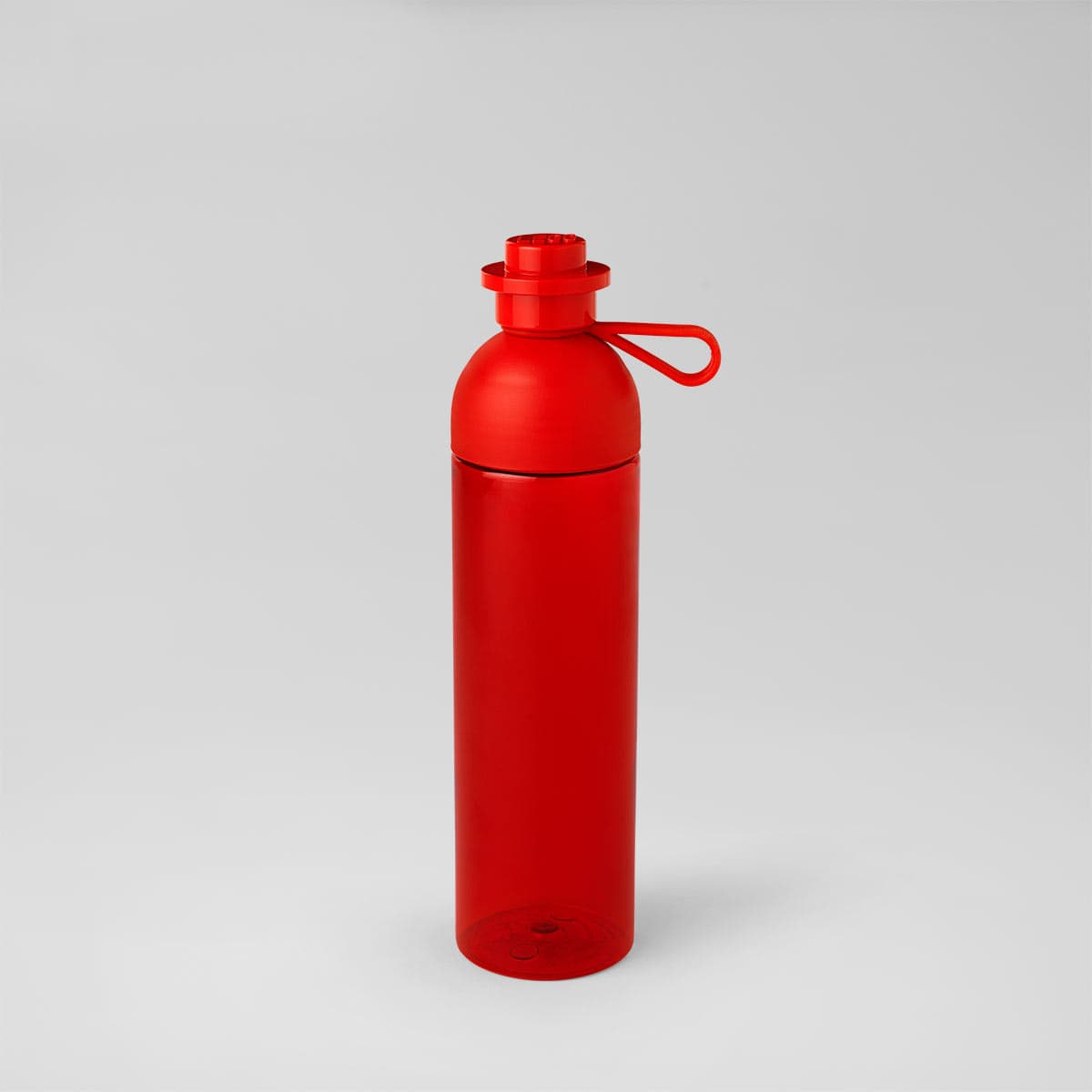 LEGO boca 0,74l prozirna: Crvena