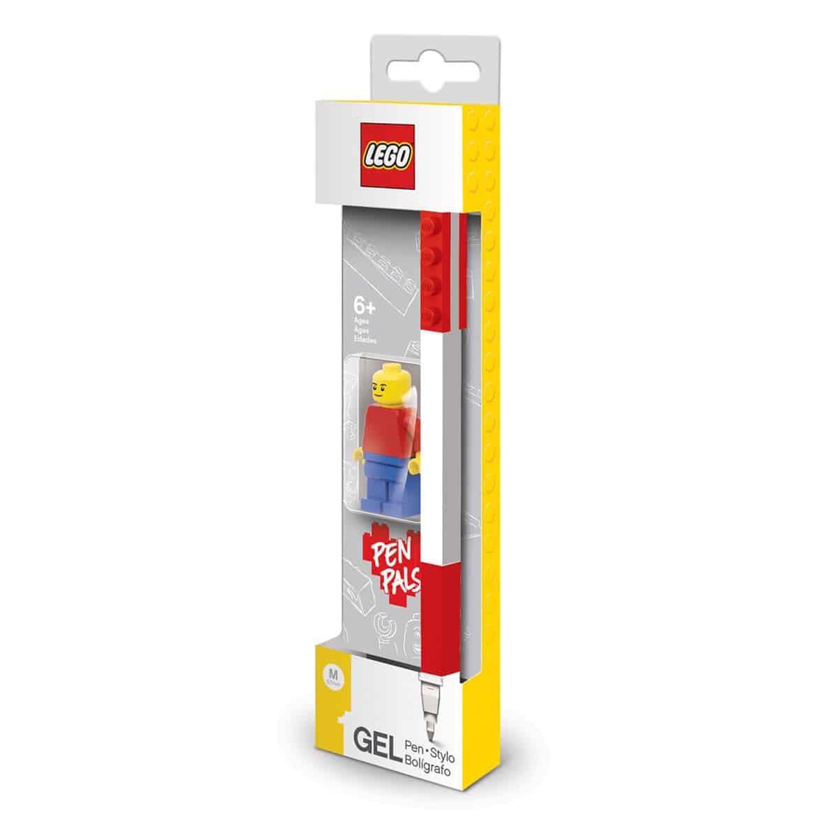 LEGO gel olovka 2.0 sa minifigurom, crvena