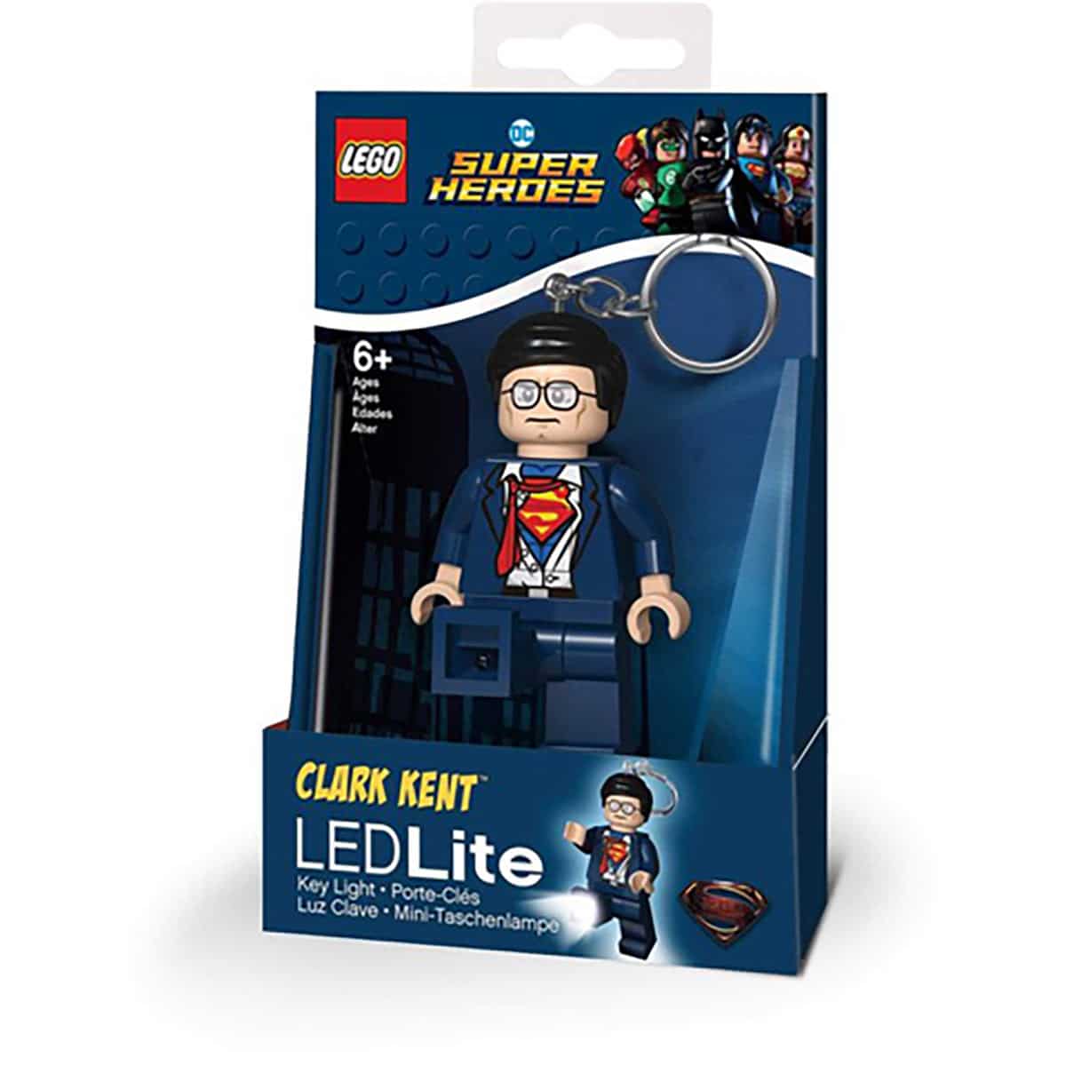 LEGO DC Comics privezak za ključeve sa svetlom: Klark Kent