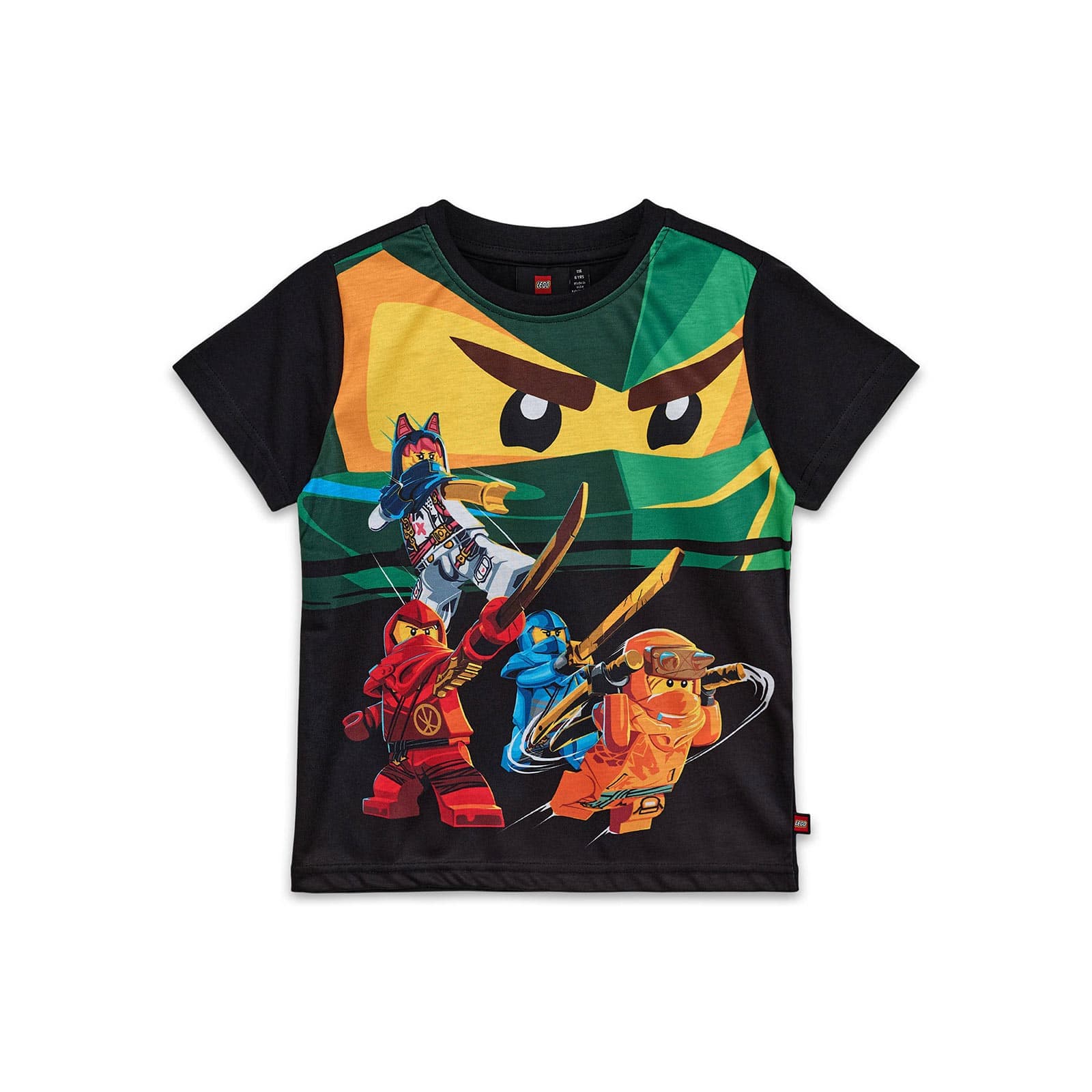 LEGO NINJAGO majica kratkih rukava, crna