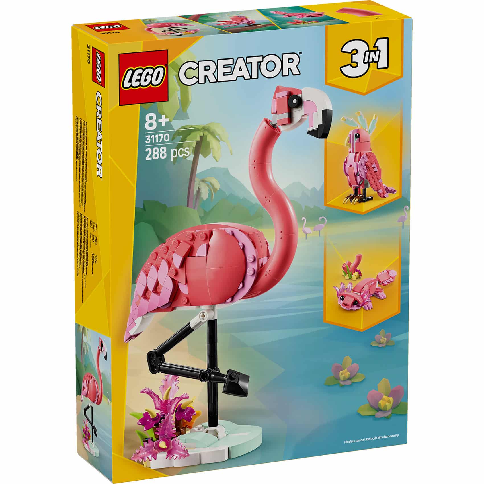 31170 Divlje životinje: Ružičasti flamingo