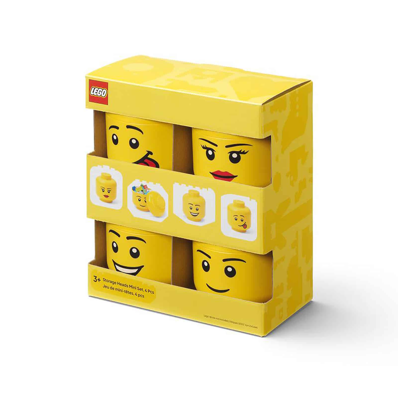 LEGO glave za odlaganje (mini) set (4 kom)