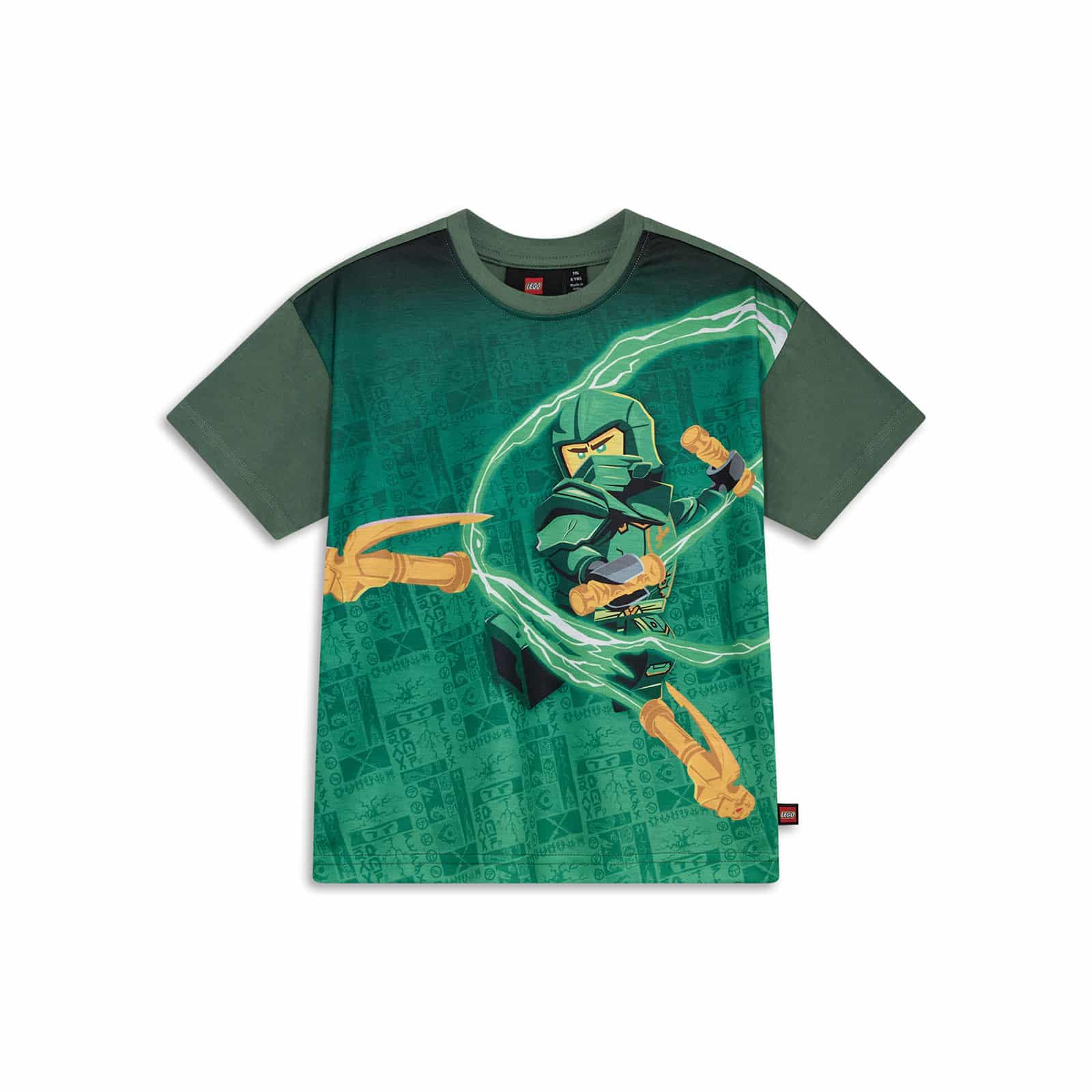 LEGO NINJAGO majica kratkih rukava, zelena