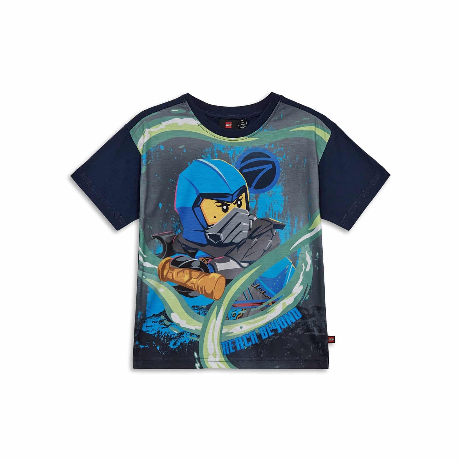 LEGO NINJAGO majica kratkih rukava, teget