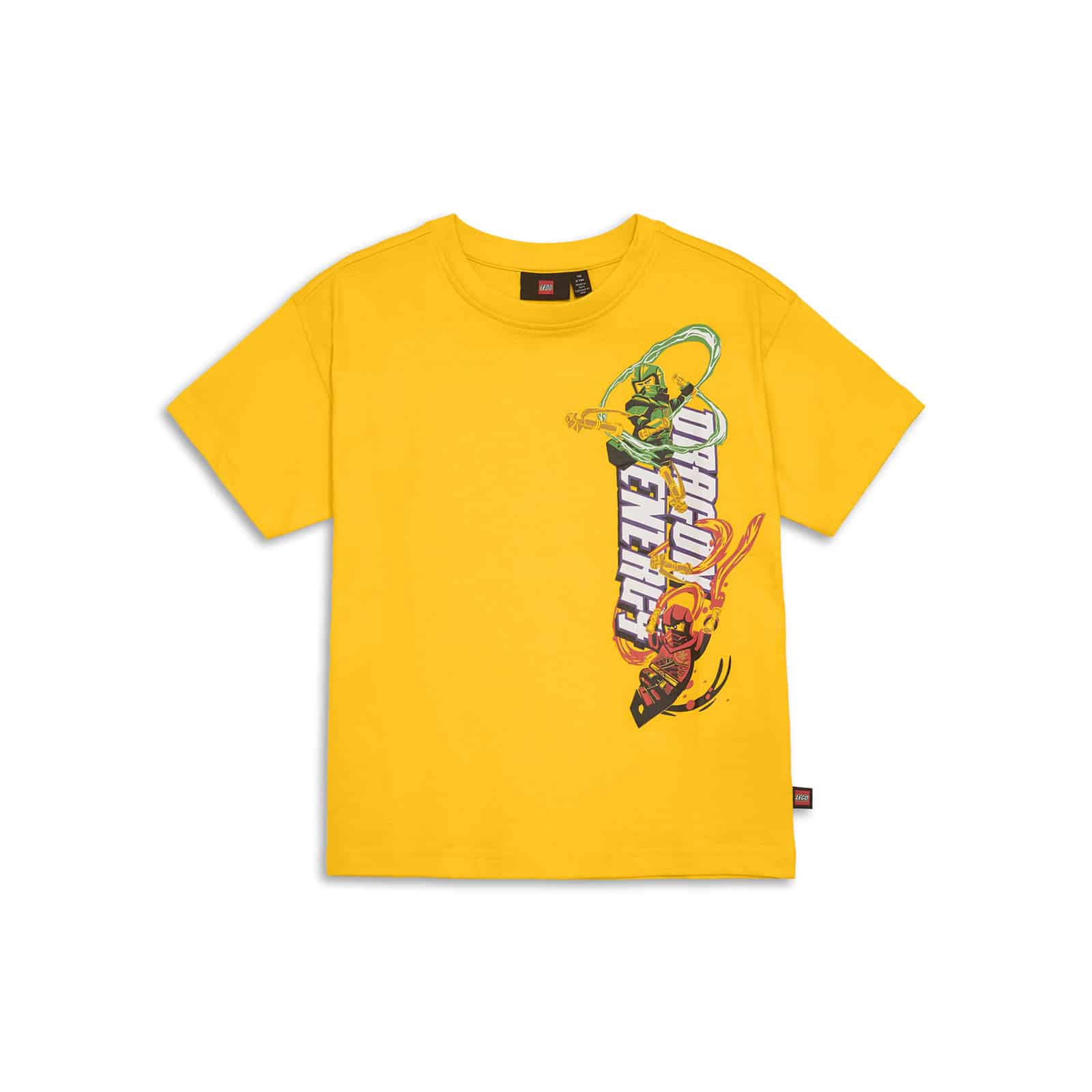 LEGO NINJAGO majica kratkih rukava, žuta