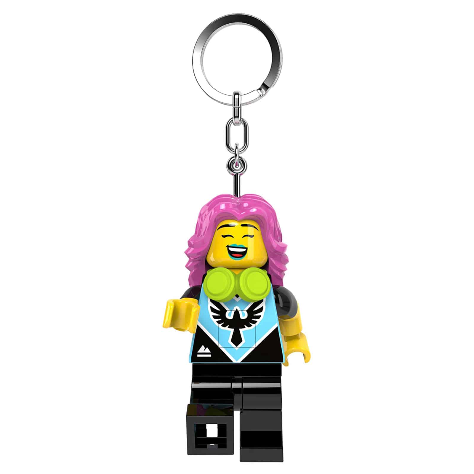 LEGO Minifigure privezak za ključeve sa svetlom: Gejmerka