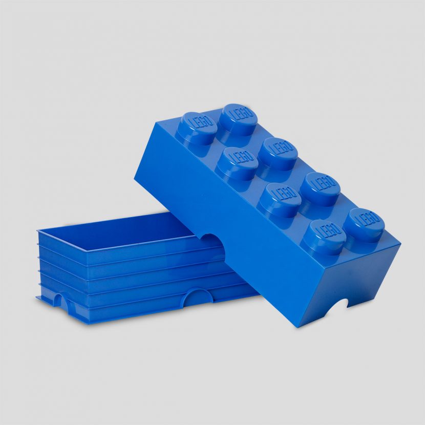LEGO kutija za odlaganje (8): Plava