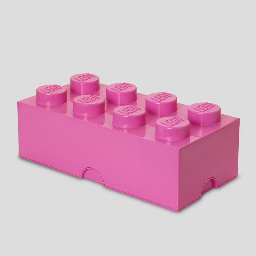 LEGO kutija za odlaganje (8): Jarko ljubičasta